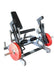 Power Leverage Iso Lateral Leg Extension - Muscle D Fitness - 11 Gauge Steel - Sweatfully