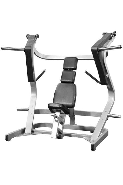 Power Leverage Iso-Lateral Wide Chest Press - Muscle D Fitness - Adjustable Seat - Sweatfully