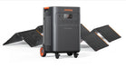 Jackery 5000 Plus Explorer Power Station + 2 x SolarSaga 500W Solar Panel - Sweatfully