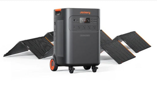 Jackery 5000 Plus Explorer Power Station + 2 x SolarSaga 500W Solar Panel - Sweatfully