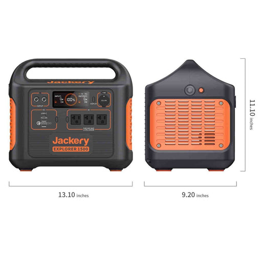 Jackery Solar Generator 1500 (Jackery 1500 + 4 X SolarSaga 100W) - Sweatfully