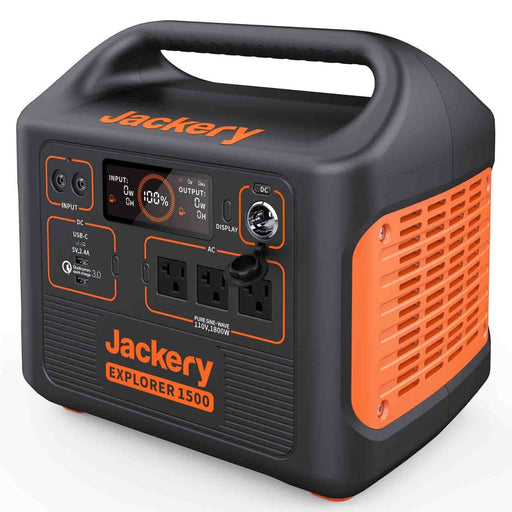 Jackery Solar Generator 1500 (Jackery 1500 + 4 X SolarSaga 100W) - Sweatfully