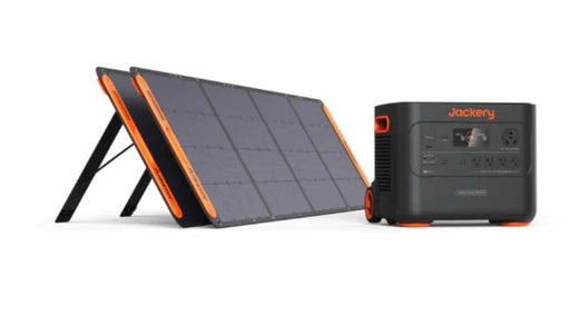 Jackery Explorer 2000 Plus Portable Power Station & 1 x 200W SolarSaga Panel - Sweatfully