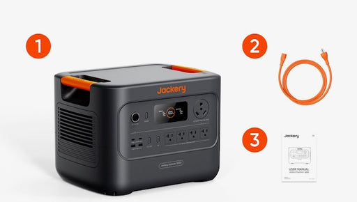 Jackery Explorer 3000 V2 Portable Power Station (New) - Sweatfully
