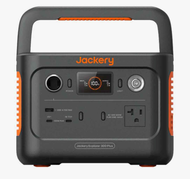 Jackery Explorer 300 Plus Portable Power Station - Sweatfully