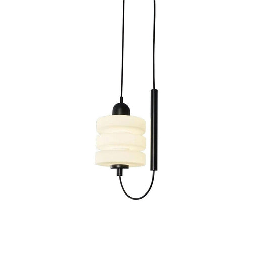 Japanese Minimalist Glass Pendant Light - Sweatfully