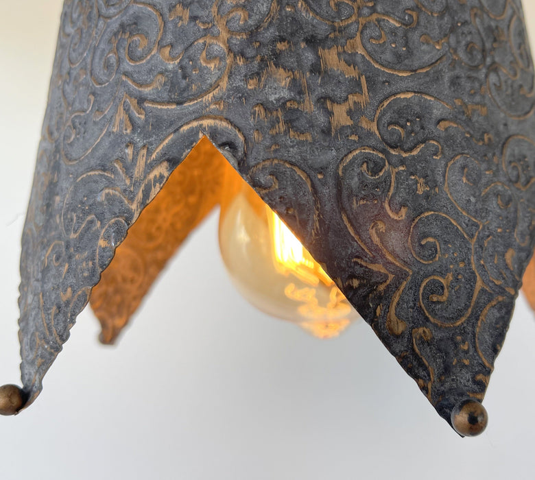 Jubilant FARMHOUSE BARN Ornate Ceiling Light - Sweatfully