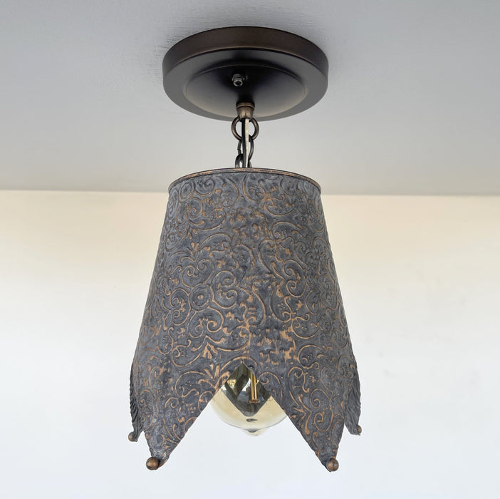 Jubilant FARMHOUSE BARN Ornate Ceiling Light - Sweatfully