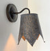 Jubilant Ornate Copper Wall Sconce Light Fixture - Sweatfully