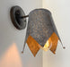 Jubilant Ornate Copper Wall Sconce Light Fixture - Sweatfully
