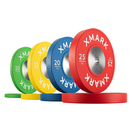 XMARK Premium Competition Bumper Plates (KG), Sets and Pairs No Set - Sweatfully