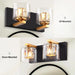 Kolt Chrome Modern 2-Light Bathroom Vanity Light - Sweatfully