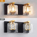 Kolt Chrome Modern 2-Light Bathroom Vanity Light - Sweatfully