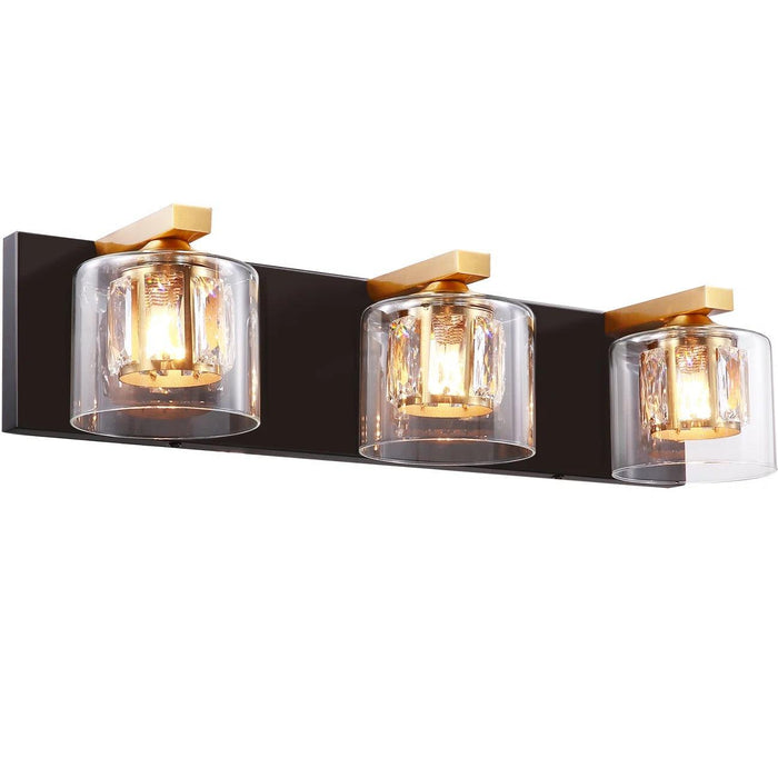 Kolt Modern 3-Light Bathroom Vanity Light - Sweatfully