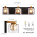 Kolt Modern 3-Light Bathroom Vanity Light - Sweatfully