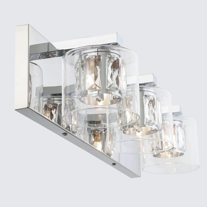 Kolt Modern 3-Light Bathroom Vanity Light - Sweatfully