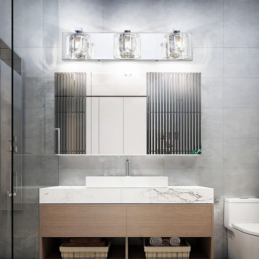 Kolt Modern 3-Light Bathroom Vanity Light - Sweatfully