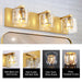 Kolt Modern 3-Light Bathroom Vanity Light - Sweatfully