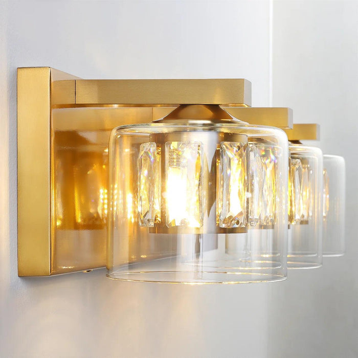 Kolt Modern 3-Light Bathroom Vanity Light - Sweatfully