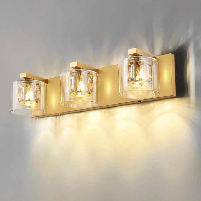 Kolt Modern 3-Light Bathroom Vanity Light - Sweatfully