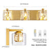 Kolt Modern 3-Light Bathroom Vanity Light - Sweatfully