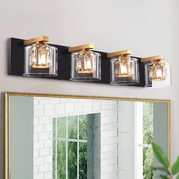 Kolt Modern 4-Light Bathroom Vanity Light - Sweatfully