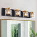 Kolt Modern 4-Light Bathroom Vanity Light - Sweatfully