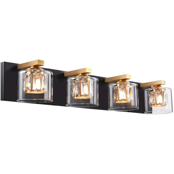 Kolt Modern 4-Light Bathroom Vanity Light - Sweatfully