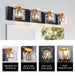 Kolt Modern 4-Light Bathroom Vanity Light - Sweatfully