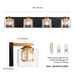 Kolt Modern 4-Light Bathroom Vanity Light - Sweatfully