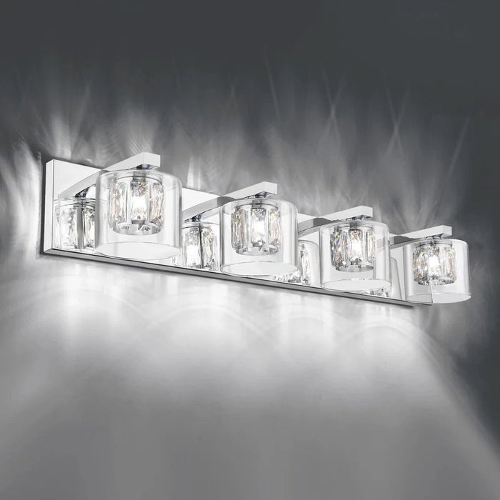 Kolt Modern 4-Light Bathroom Vanity Light - Sweatfully