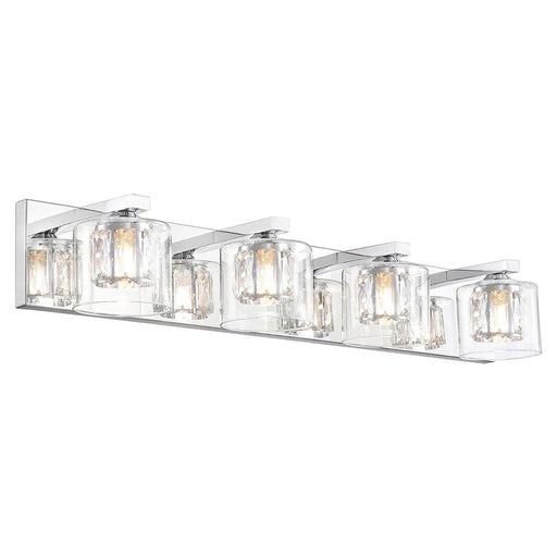 Kolt Modern 4-Light Bathroom Vanity Light - Sweatfully