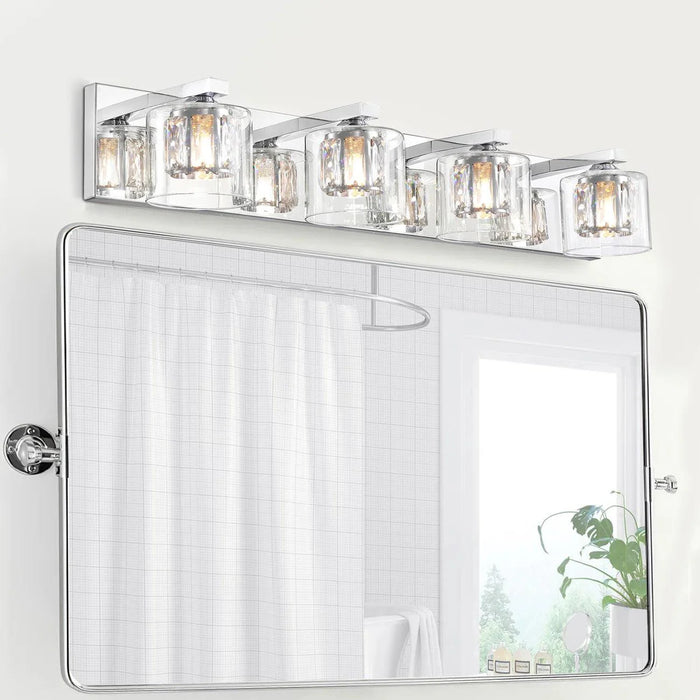 Kolt Modern 4-Light Bathroom Vanity Light - Sweatfully