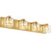 Kolt Modern 4-Light Bathroom Vanity Light - Sweatfully
