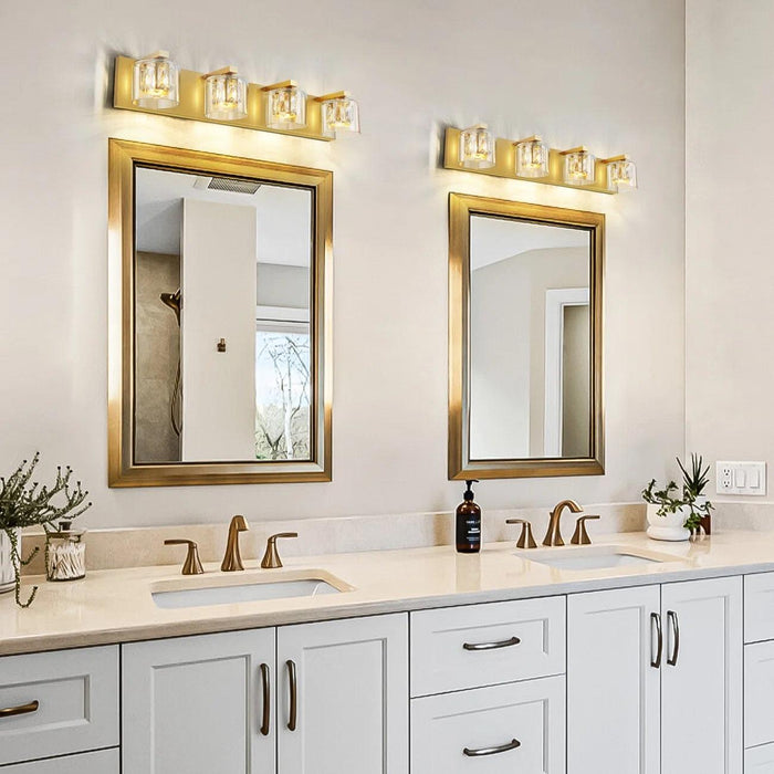 Kolt Modern 4-Light Bathroom Vanity Light - Sweatfully