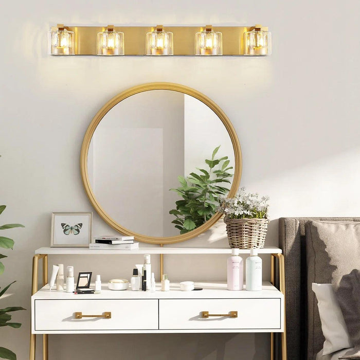 Kolt Modern 5-Light Bathroom Vanity Light - Sweatfully