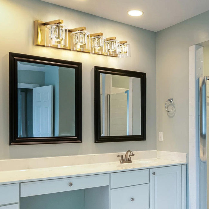 Kolt Modern 5-Light Bathroom Vanity Light - Sweatfully