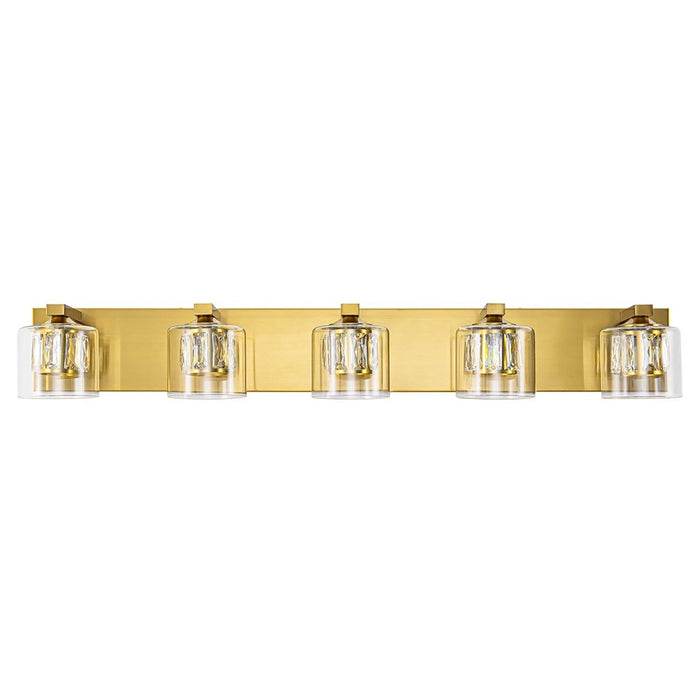 Kolt Modern 5-Light Bathroom Vanity Light - Sweatfully