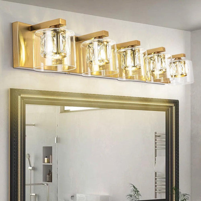 Kolt Modern 5-Light Bathroom Vanity Light - Sweatfully