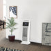 Portable PTC Ceramic Electric Heater & Fan 2000W with Remote Control, 2 Heat Settings, Safety Protection - Sweatfully