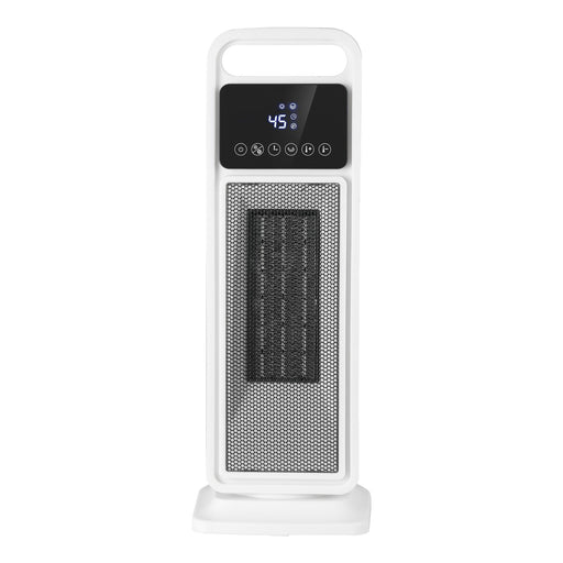 Portable PTC Ceramic Electric Heater & Fan 2000W with Remote Control, 2 Heat Settings, Safety Protection - Sweatfully