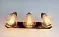 Seeded Glass Bathroom Light Fixture - Sweatfully
