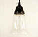 Clear Seeded Shade Glass Pendant Light - Sweatfully