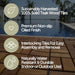 Coastal Oiled Teak Outdoor Interlocking Tiles, 12 Slat (10 sq ft) - Sweatfully
