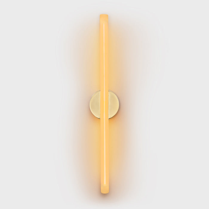 Kilter Sconce in Solid Brass - Sweatfully
