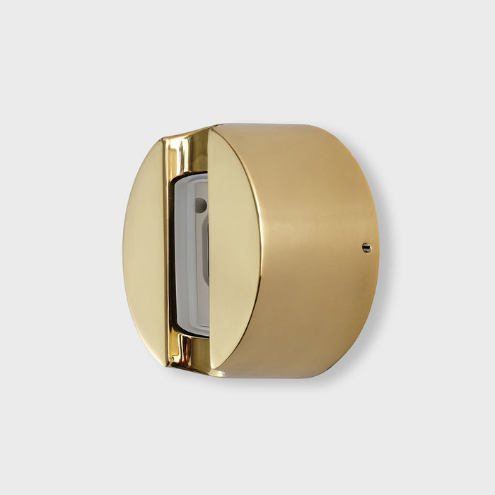 Kilter Sconce in Solid Brass - Sweatfully