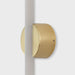 Kilter Sconce in Solid Brass - Sweatfully