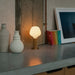 Knuckle Table Lamp in Oak + Enno - Sweatfully