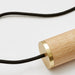 Oblo Pendant Light in Oak - Sweatfully