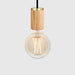 Elva Pendant Light Tinted in Oak - Sweatfully